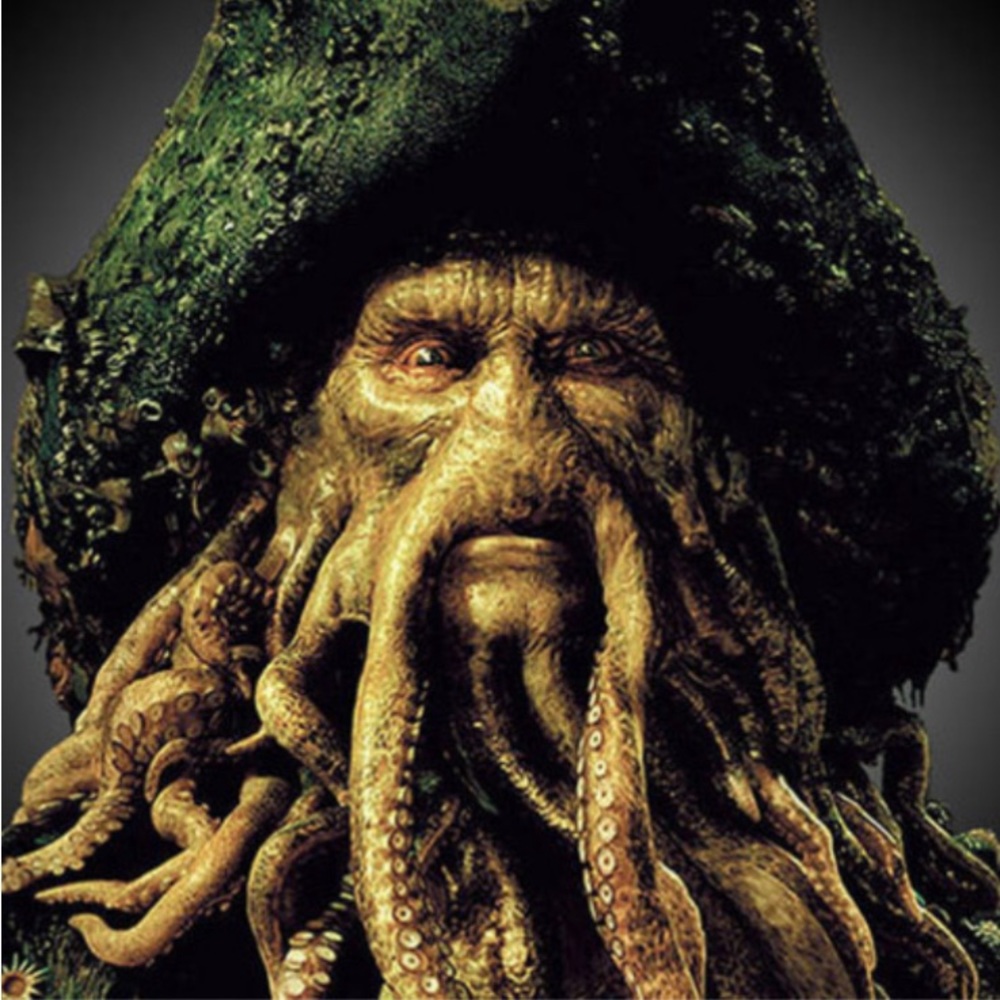 Davy Jones~ Octopus Squid Kraken Sea Creature Monster Tentacle Pirate Ear Jacket - Picture 4 of 9